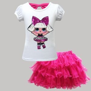 LOL T-Shirt & Skirt Set