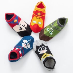 Superheroes Socks 5 Packs