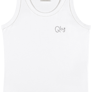 Sleeveless Shirt White