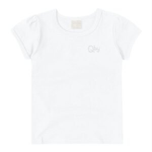 Simple Blouse for Girls  - White