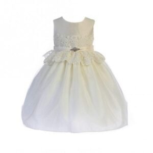 Crayon Flower Girl Dress 371 Ivory - 2 to 10 Years