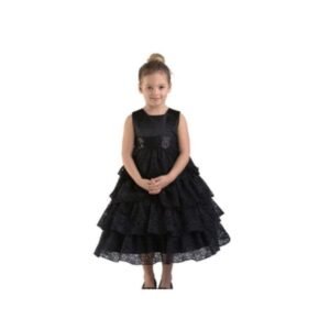 Black Sleeveless Floral