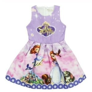 Disney Sofia the First Casual Costumes Dress