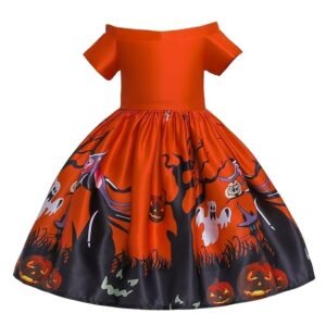 ORANGE 2 HALLOWEEN DRESS