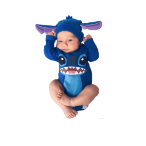 Stitch Baby Romper for 3 Months to 18 Months