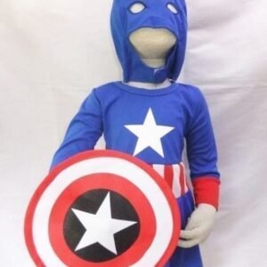 Captain America Costume for Girl