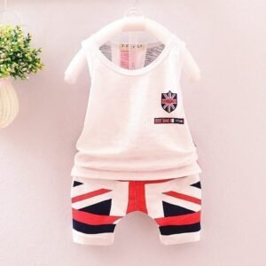Summer Sleeveless with Design and Short
