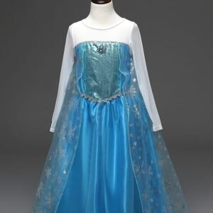 Disney White and Blue Frozen Princess Costume Dress